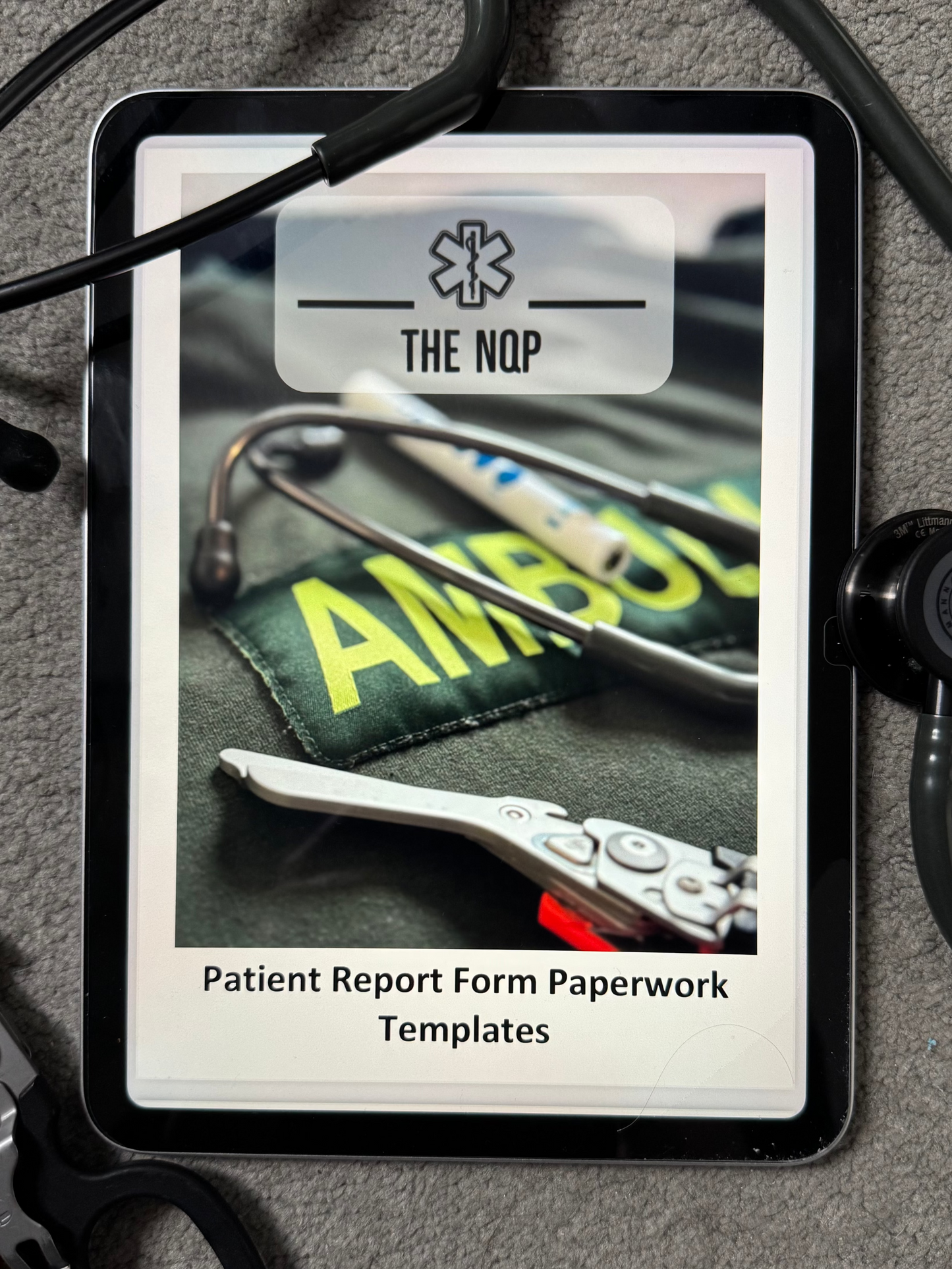 PRF Template for Healthcare Staff (Nurses, Student Paramedics, Paramedic, Student nurse, Doctors, EMT's)