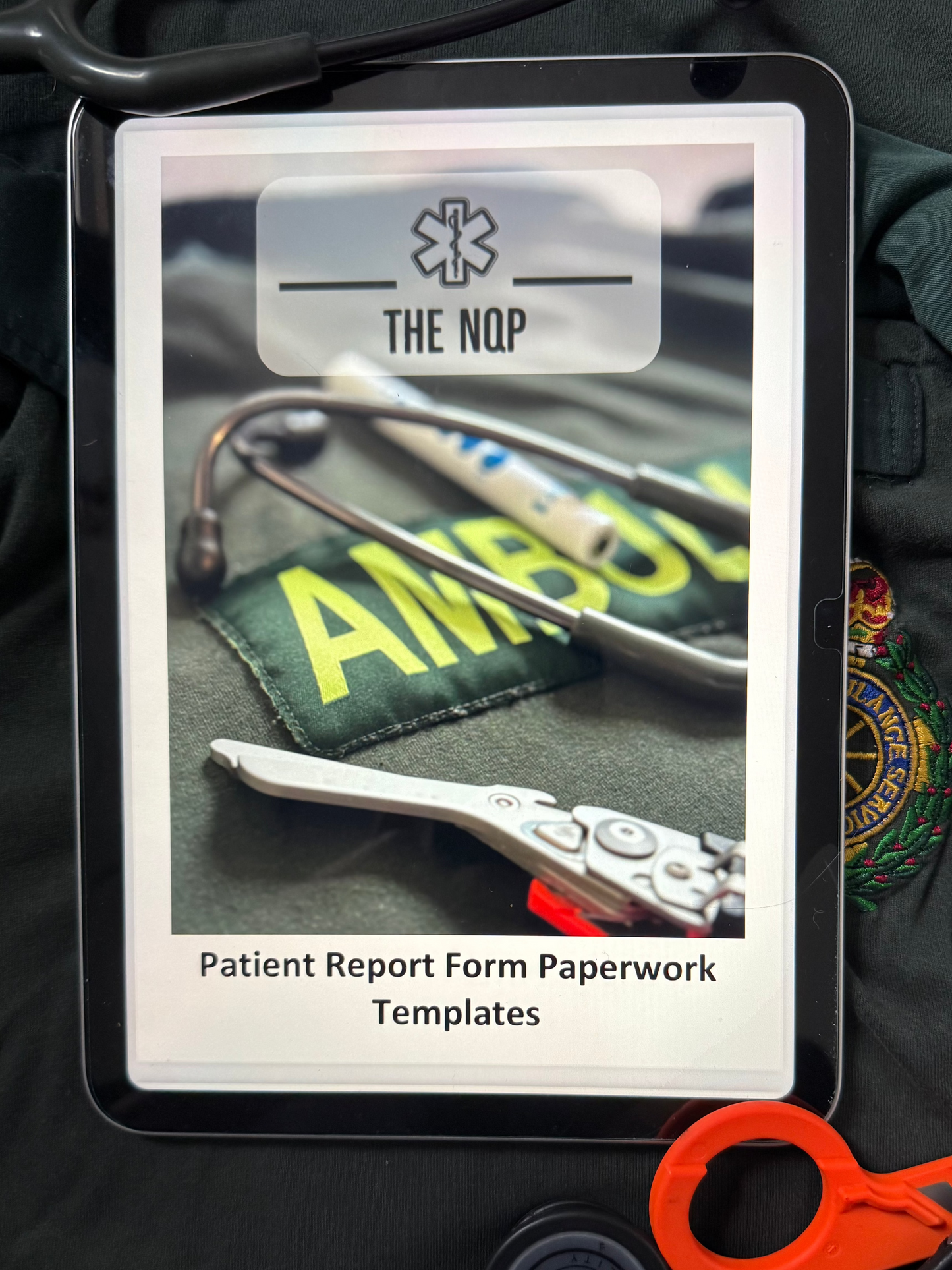 Electronic Patient Record Form (PRF) Template for Healthcare Staff (Nurses, Student Paramedics, Paramedic, Student nurse, Doctors, EMT's)